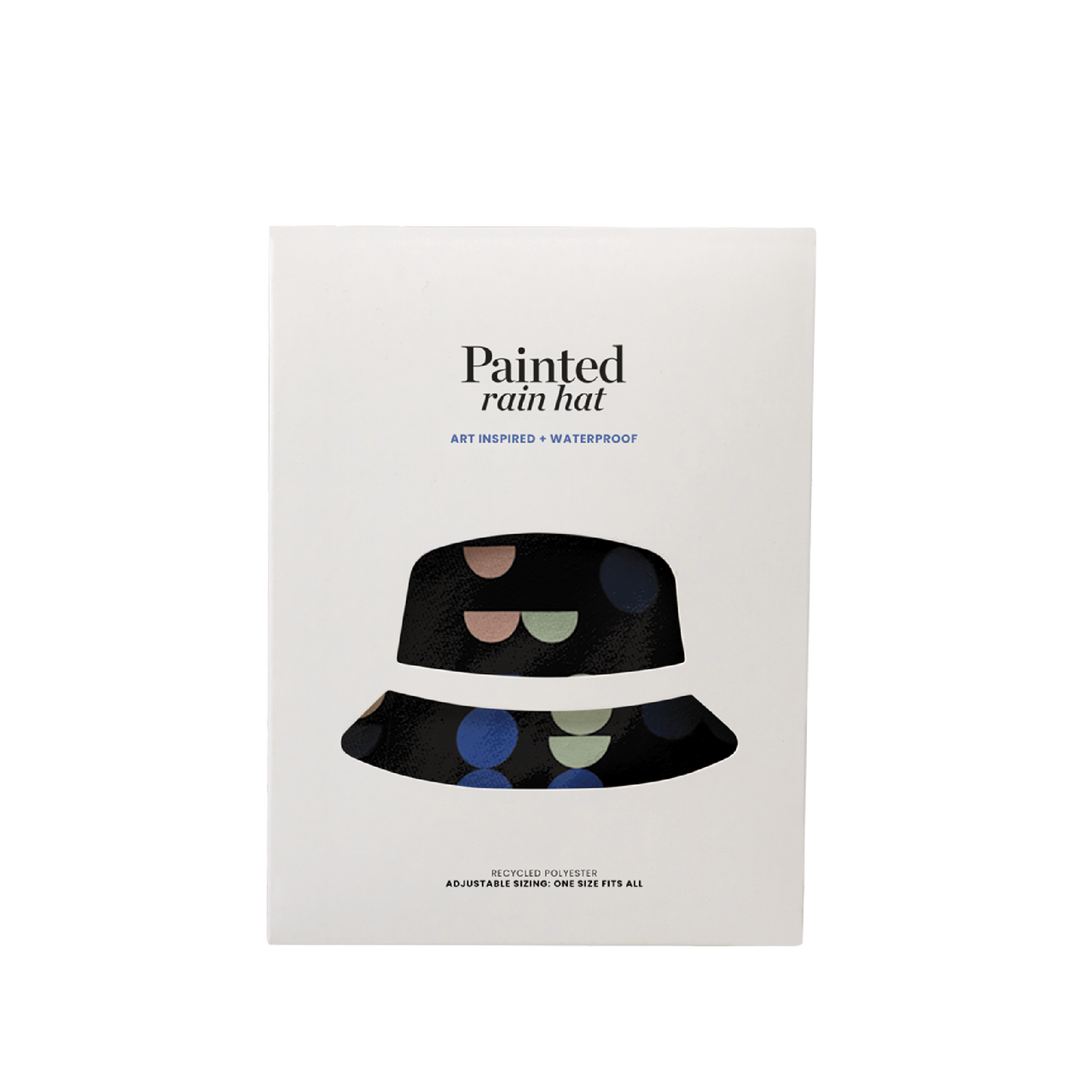 Rain Hat by Taeuber-Arp (black)