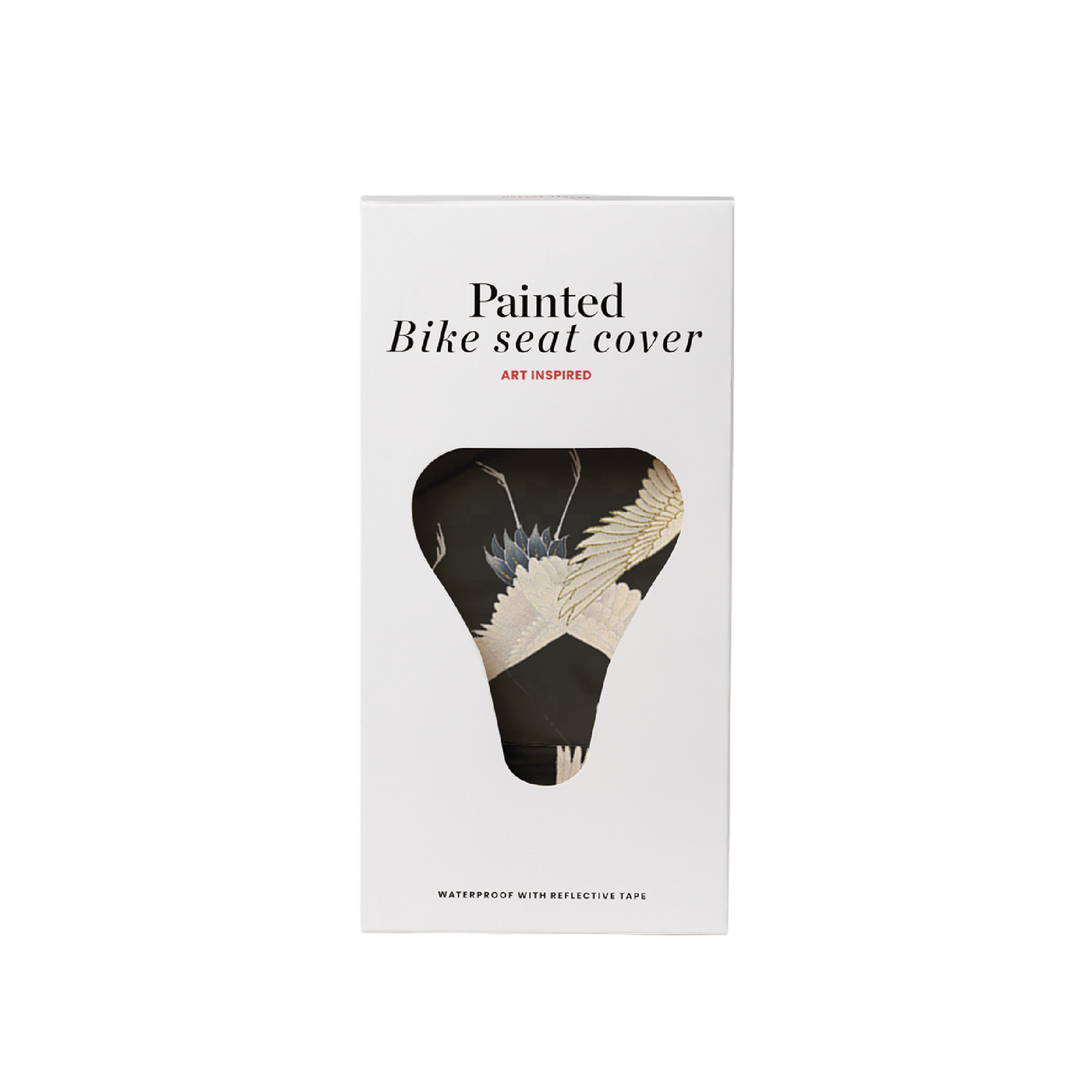 Bike seat cover Cranes