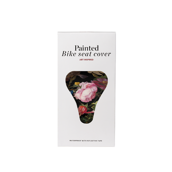 Bike seat cover by De Heem (Lilies)