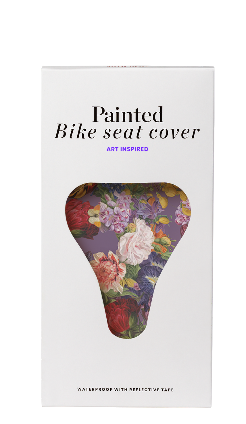 Bike seat cover by Knip (purple)