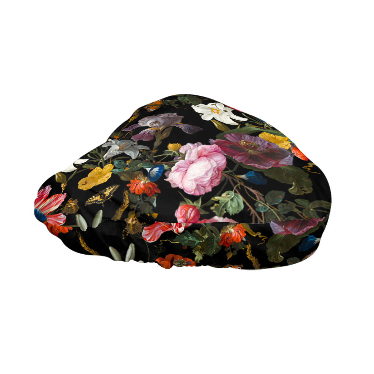 Bike seat cover by De Heem (Lilies)