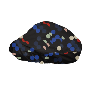 Bike seat cover by Taeuber-Arp (black)