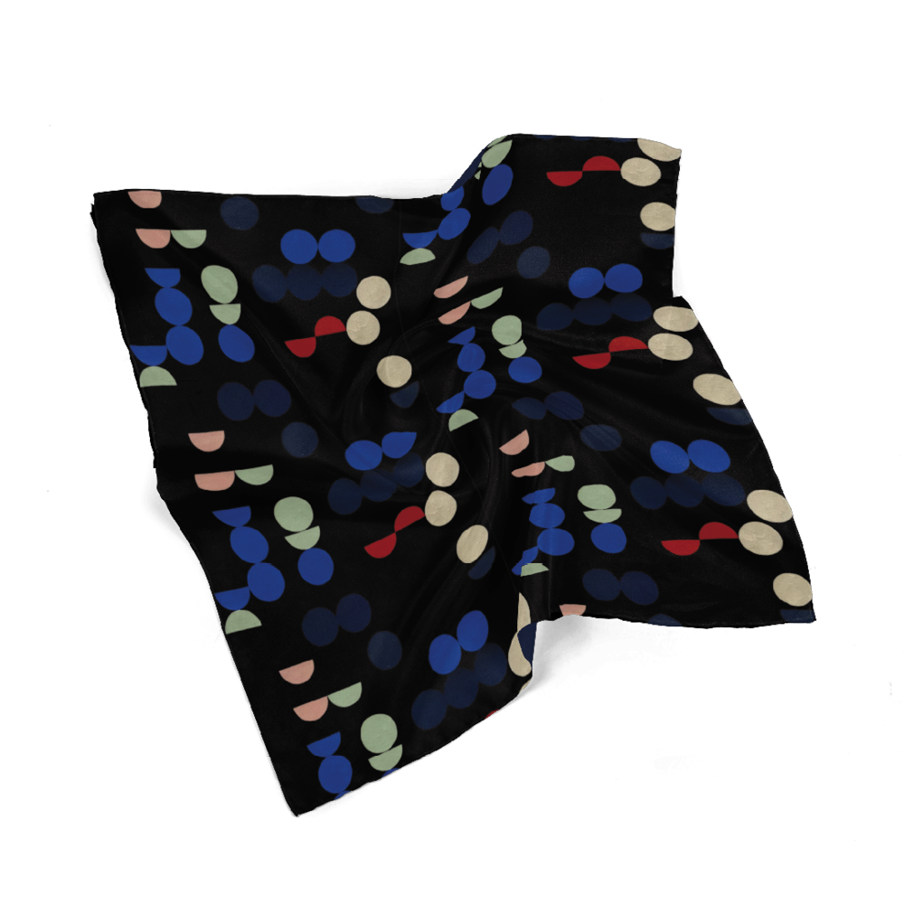 Scarf by Taeuber-Arp (black)