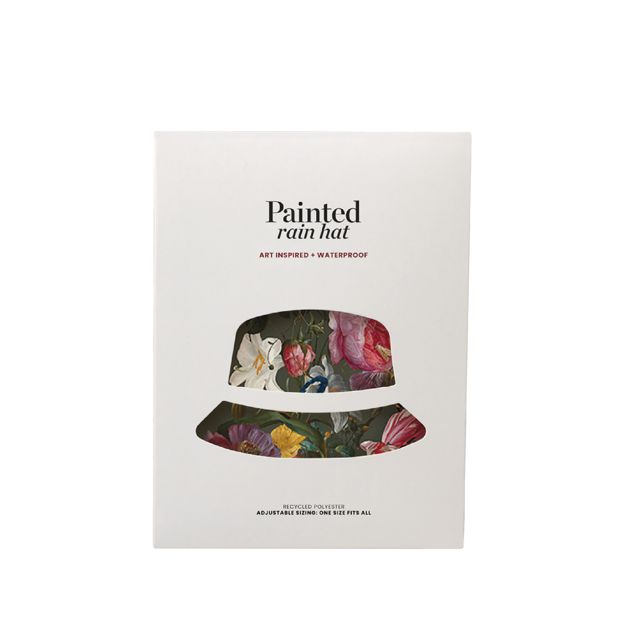 Rain Hat by De Heem (Lilies)
