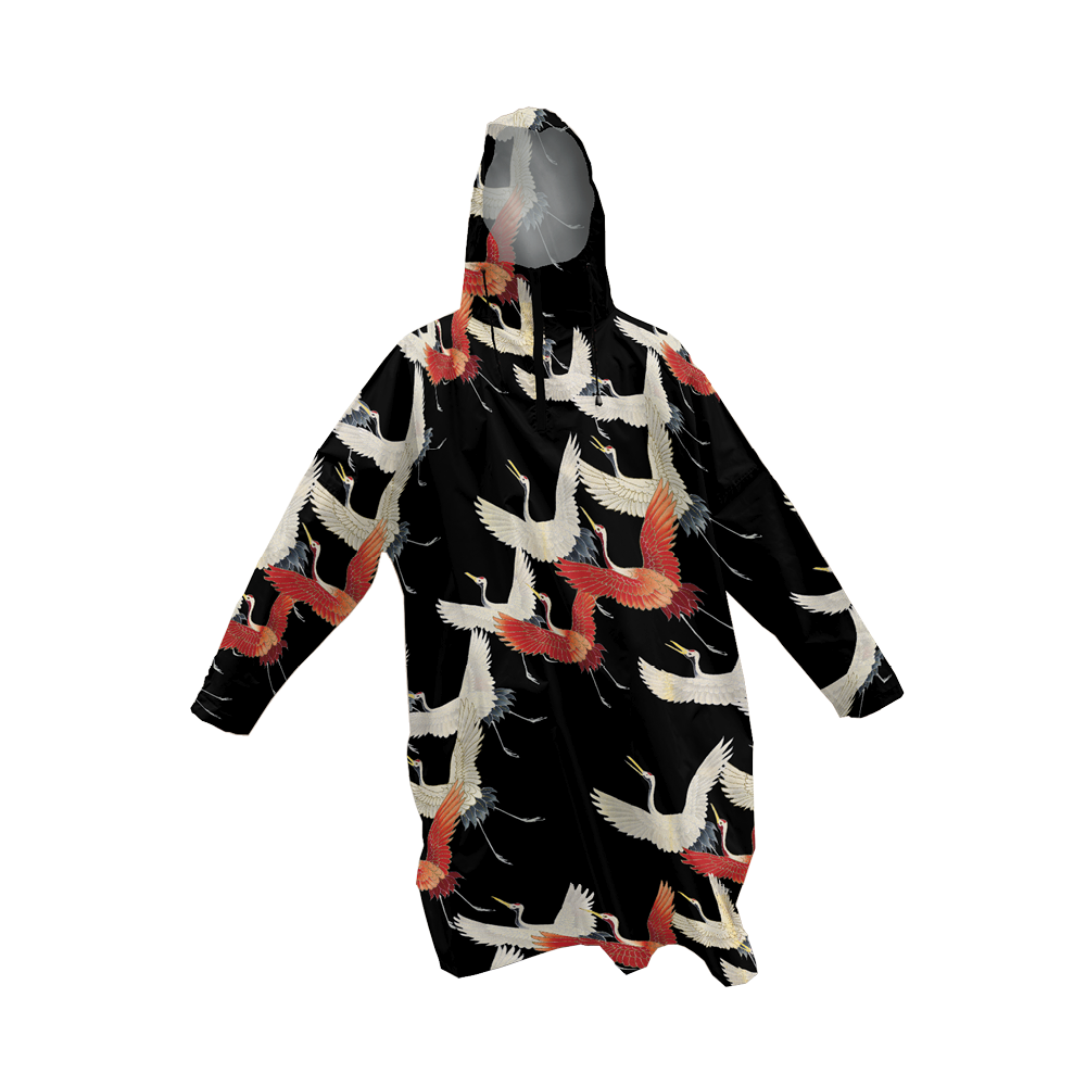 Rainponcho Cranes